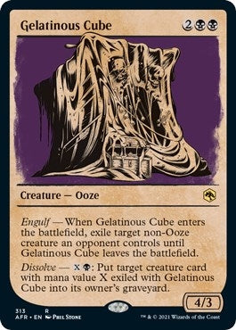 Image for Gelatinous Cube (Showcase) (313) (AFR) - Magic: The Gathering