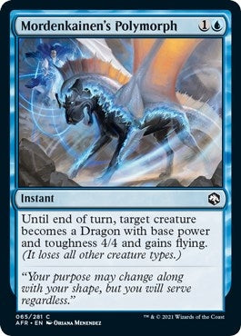 Image for Mordenkainen's Polymorph (65) (AFR) - Magic: The Gathering
