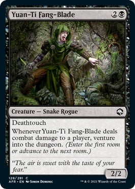 Image for Yuan-Ti Fang-Blade (128) (AFR) - Magic: The Gathering