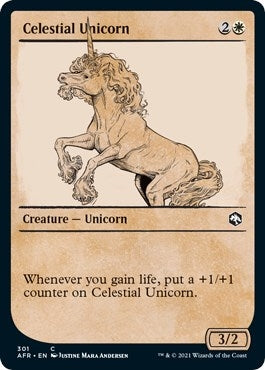 Image for Celestial Unicorn (Showcase) (301) (AFR) - Magic: The Gathering