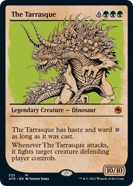Image for The Tarrasque (Showcase) (333) (AFR) - Magic: The Gathering