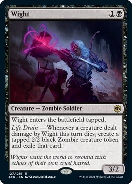 Image for Wight (127) (AFR) - Magic: The Gathering