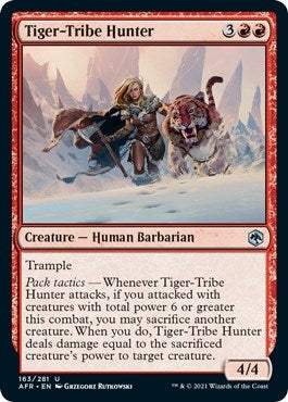 Image for Tiger-Tribe Hunter (163) (AFR) - Magic: The Gathering