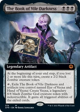 Image for The Book of Vile Darkness (Extended Art) (374) (AFR) - Magic: The Gathering