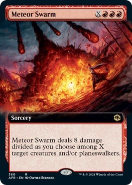 Image for Meteor Swarm (Extended Art) (380) (AFR) - Magic: The Gathering