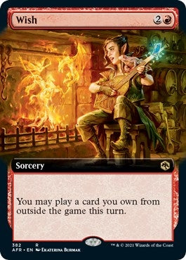 Image for Wish (Extended Art) (382) (AFR) - Magic: The Gathering