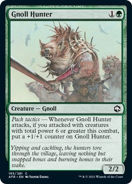 Image for Gnoll Hunter (185) (AFR) - Magic: The Gathering