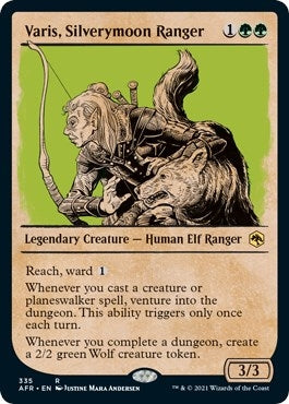 Image for Varis, Silverymoon Ranger (Showcase) (335) (AFR) - Magic: The Gathering