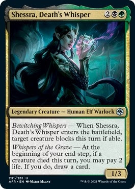 Image for Shessra, Death's Whisper (231) (AFR) - Magic: The Gathering