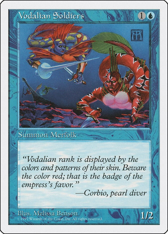 Image for Vodalian Soldiers (Fifth Edition) (5ED) - Magic: The Gathering