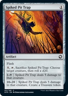 Image for Spiked Pit Trap (251) (AFR) - Magic: The Gathering