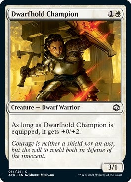 Image for Dwarfhold Champion (14) (AFR) - Magic: The Gathering