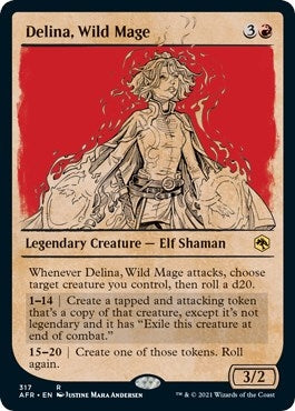 Image for Delina, Wild Mage (Showcase) (317) (AFR) - Magic: The Gathering
