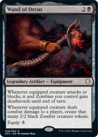 Image for Wand of Orcus (28) (AFC) - Magic: The Gathering