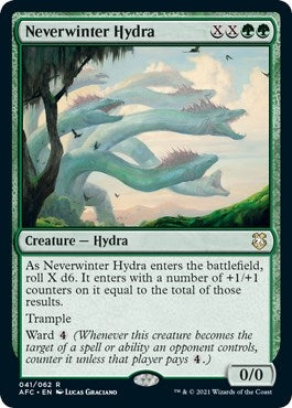 Image for Neverwinter Hydra (41) (AFC) - Magic: The Gathering