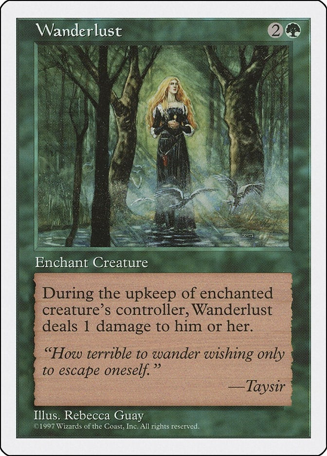 Image for Wanderlust (Fifth Edition) (5ED) - Magic: The Gathering