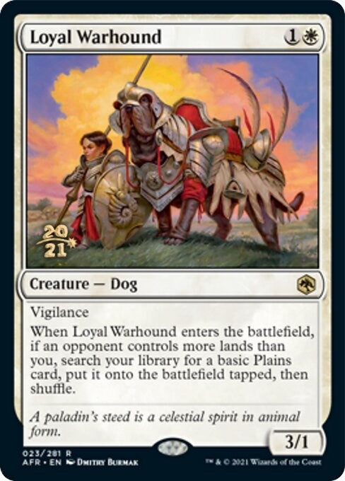 Image for Loyal Warhound (23) (PRE) - Magic: The Gathering