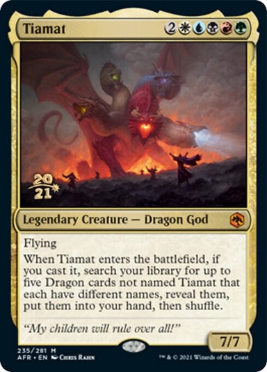 Image for Tiamat (235) (PRE) - Magic: The Gathering