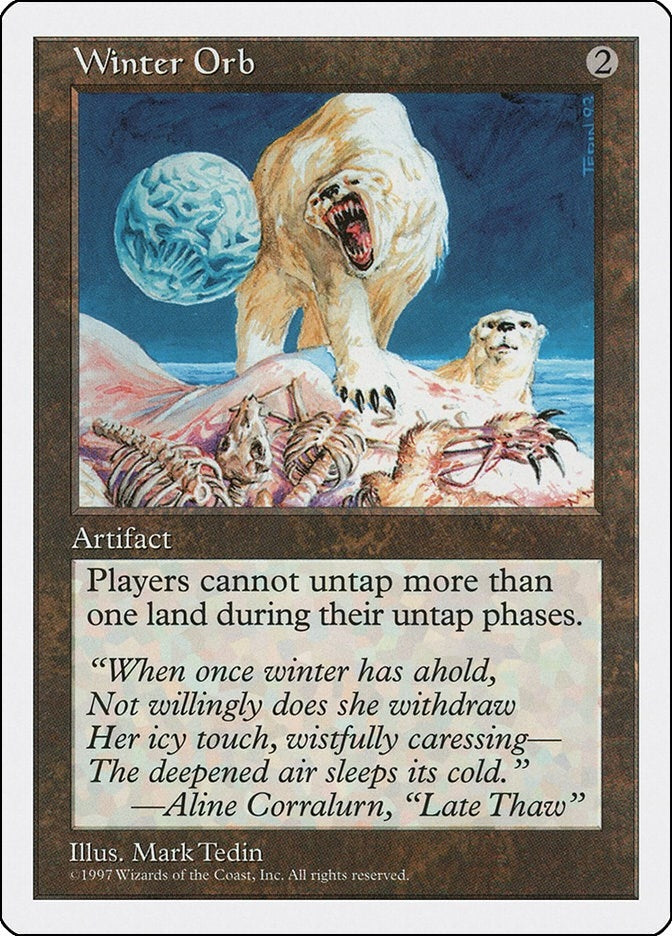 Image for Winter Orb (Fifth Edition) (5ED) - Magic: The Gathering