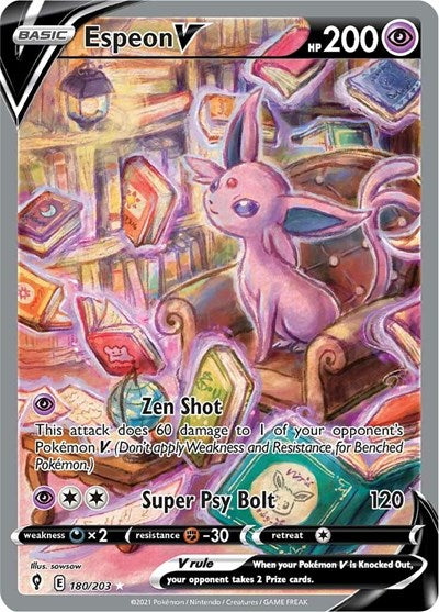 Espeon V (Alternate Full Art) - 180/203