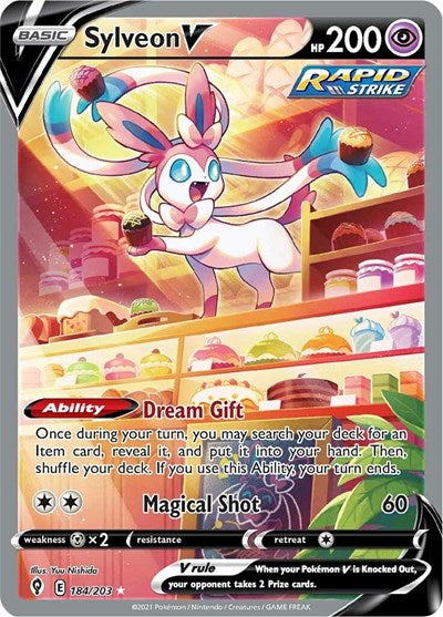 Sylveon V (Alternate Full Art) - 184/203