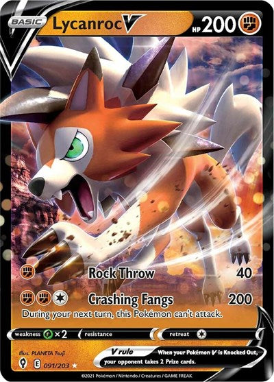 Lycanroc V - 091/203