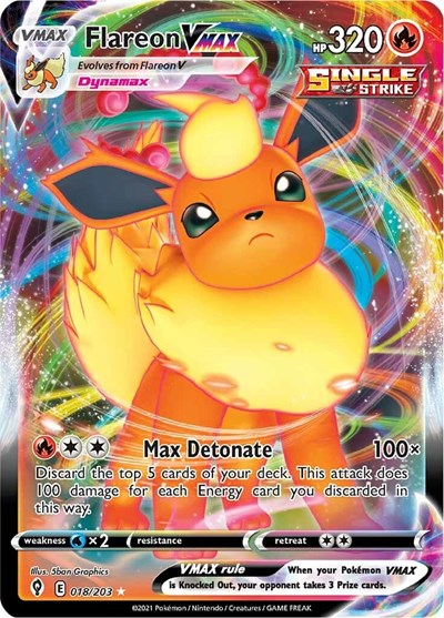 Flareon VMAX - 018/203