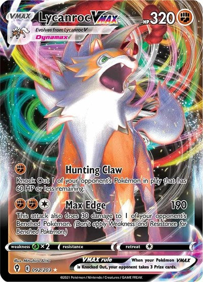 Lycanroc VMAX - 092/203