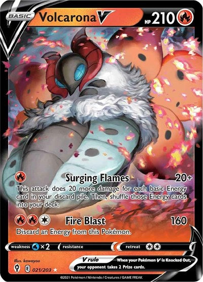 Volcarona V - 021/203