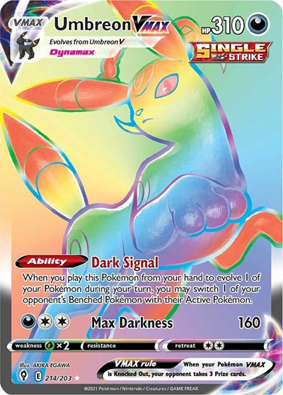 Umbreon VMAX (Secret) - 214/203