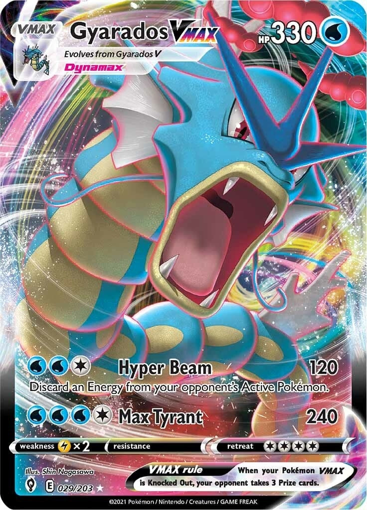 Image for Gyarados VMAX (029/203) (SWSH07) - Pokemon