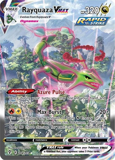 Rayquaza VMAX (Alternate Art Secret) - 218/203