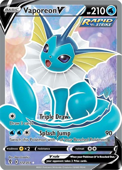 Vaporeon V (Full Art) - 172/203