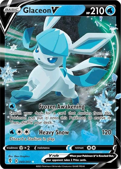 Glaceon V - 040/203