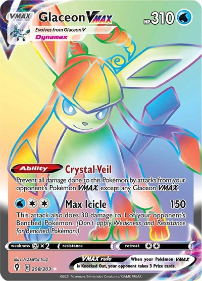 Glaceon VMAX (Secret) - 208/203