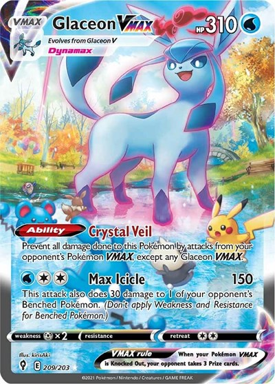 Glaceon VMAX (Alternate Art Secret) - 209/203