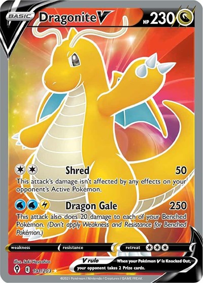 Dragonite V (Full Art) - 191/203