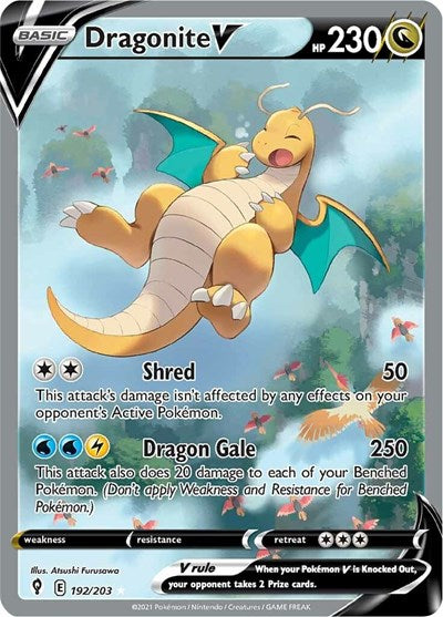 Dragonite V (Alternate Full Art) - 192/203