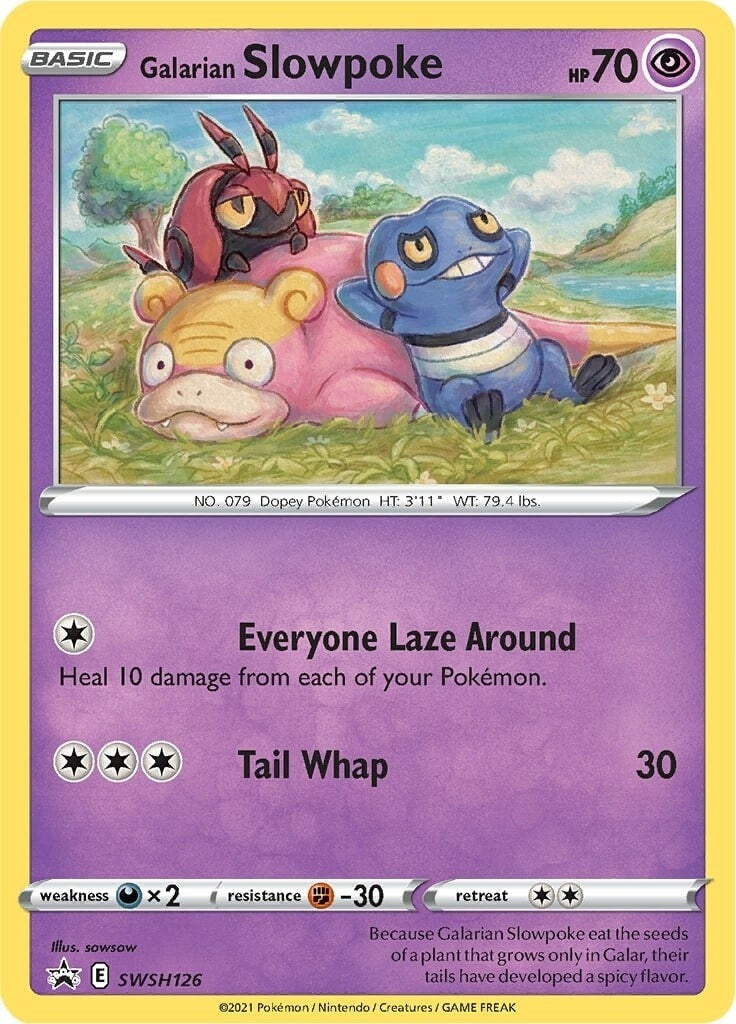 Galarian Slowpoke - SWSH126 (SWSH126) (SWSH: Sword & Shield Promo Cards)