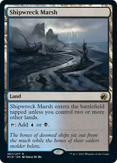 Image for Shipwreck Marsh (267) (MID) - Magic: The Gathering