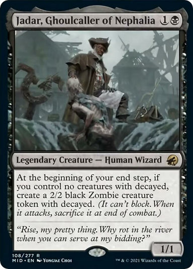 Image for Jadar, Ghoulcaller of Nephalia (108) (MID) - Magic: The Gathering