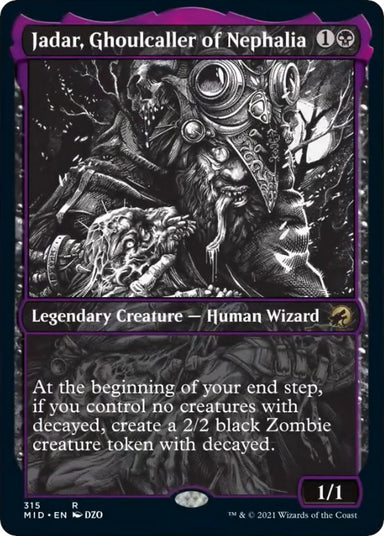 Image for Jadar, Ghoulcaller of Nephalia (Showcase) (315) (MID) - Magic: The Gathering