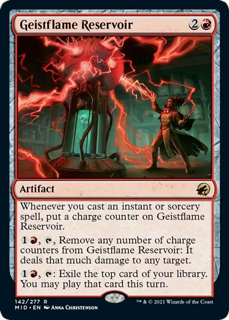 Image for Geistflame Reservoir (142) (MID) - Magic: The Gathering
