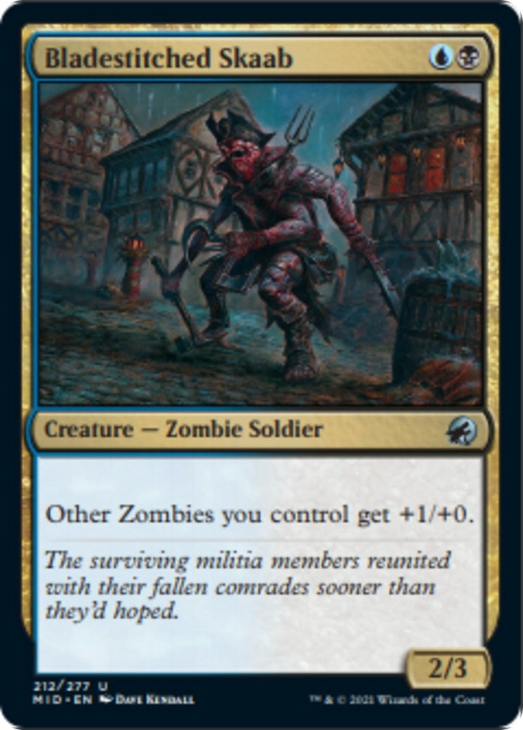 Image for Bladestitched Skaab (212) (MID) - Magic: The Gathering