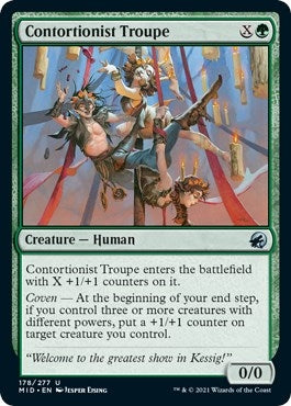 Image for Contortionist Troupe (178) (MID) - Magic: The Gathering