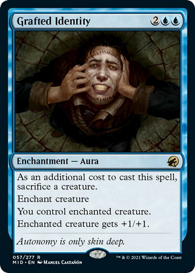 Image for Grafted Identity (57) (MID) - Magic: The Gathering