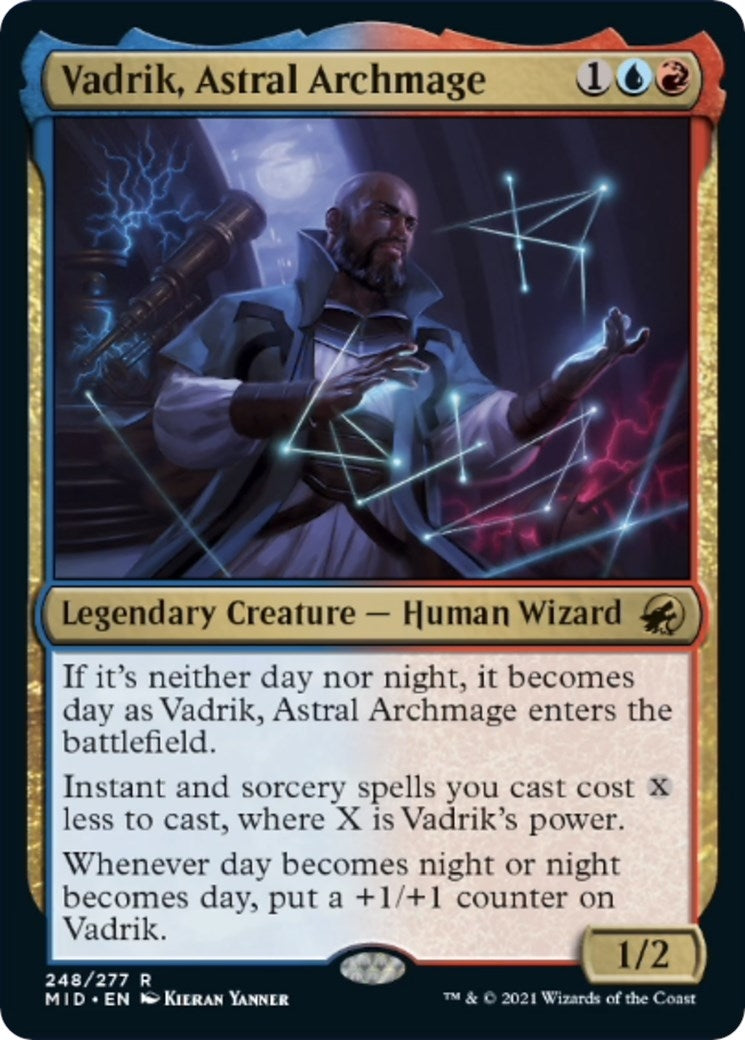 Image for Vadrik, Astral Archmage (248) (MID) - Magic: The Gathering