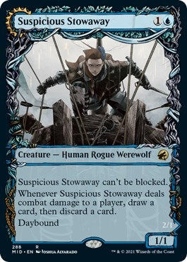Image for Suspicious Stowaway (Showcase) (288) (MID) - Magic: The Gathering