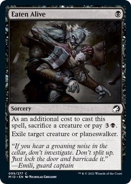 Image for Eaten Alive (99) (MID) - Magic: The Gathering