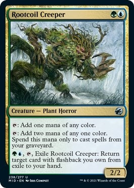 Image for Rootcoil Creeper (238) (MID) - Magic: The Gathering